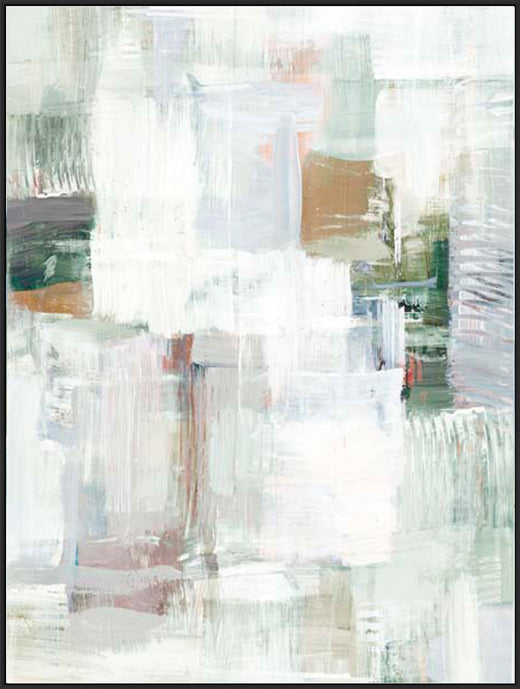 Muted Patterns of Tranquility II in Black   Grande