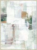 Muted Patterns of Tranquility II in Silver  Grande