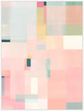 Geometric Pastel Dreamscape Canvas