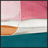 Colorful Strata Of Calm Horizons I On Canvas