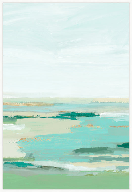Gentle Tides On Tranquil Shores I On Canvas