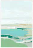 Gentle Tides On Tranquil Shores II On Canvas