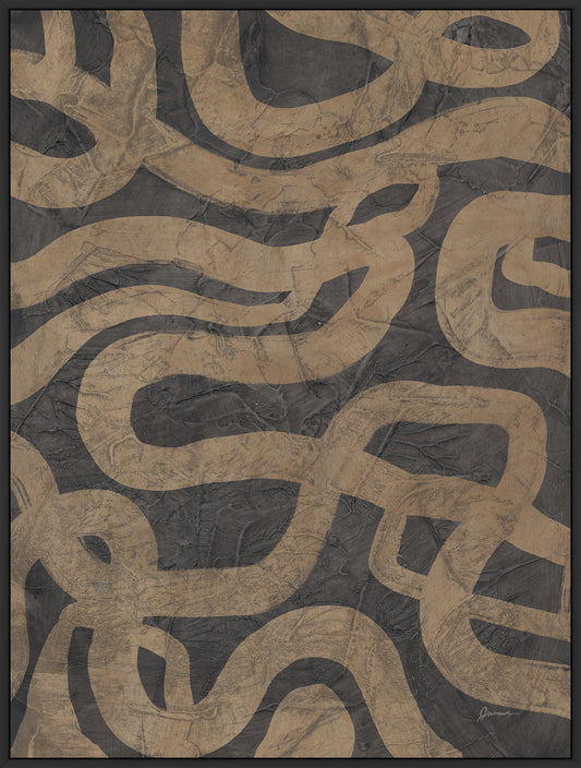 Neutral Coils II on Canvas