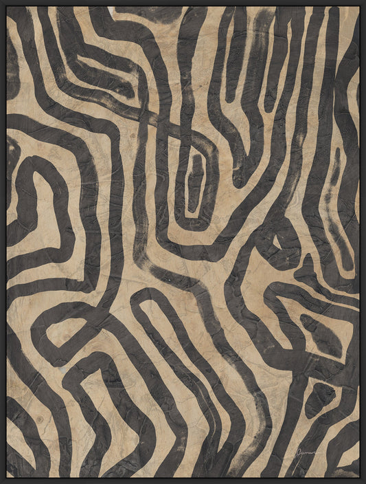 Neutral Coils IV on Canvas