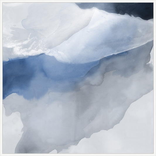 Misty Mountain Silhouettes I on Canvas