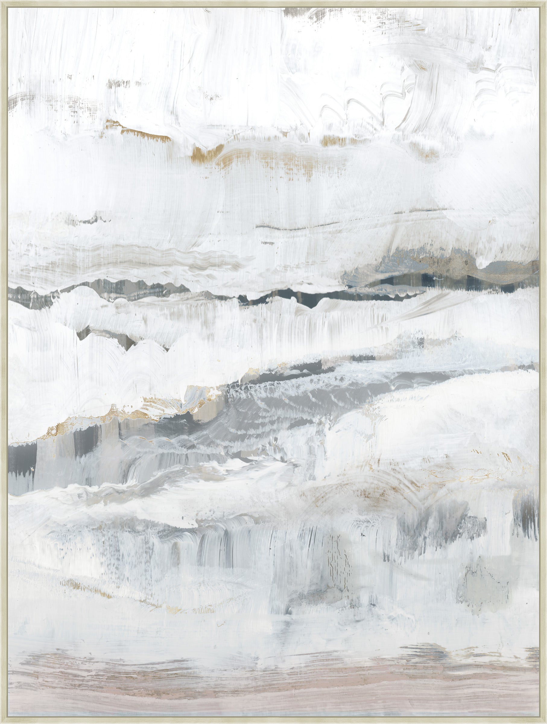Melting Ice II on Canvas