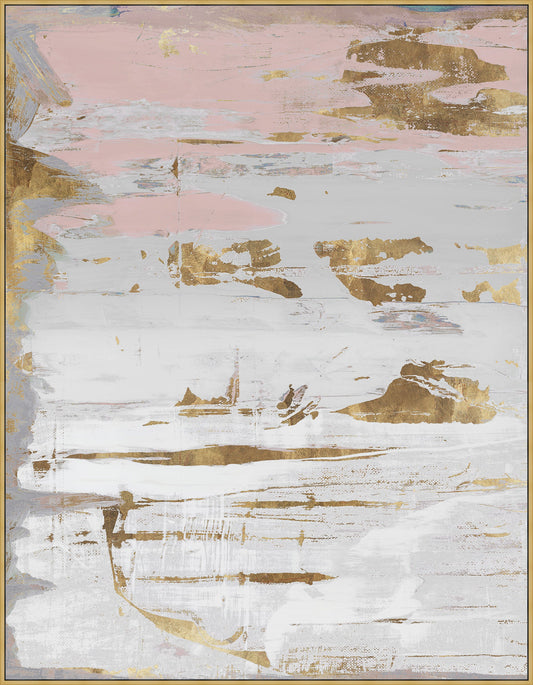 Pink Past I on Canvas