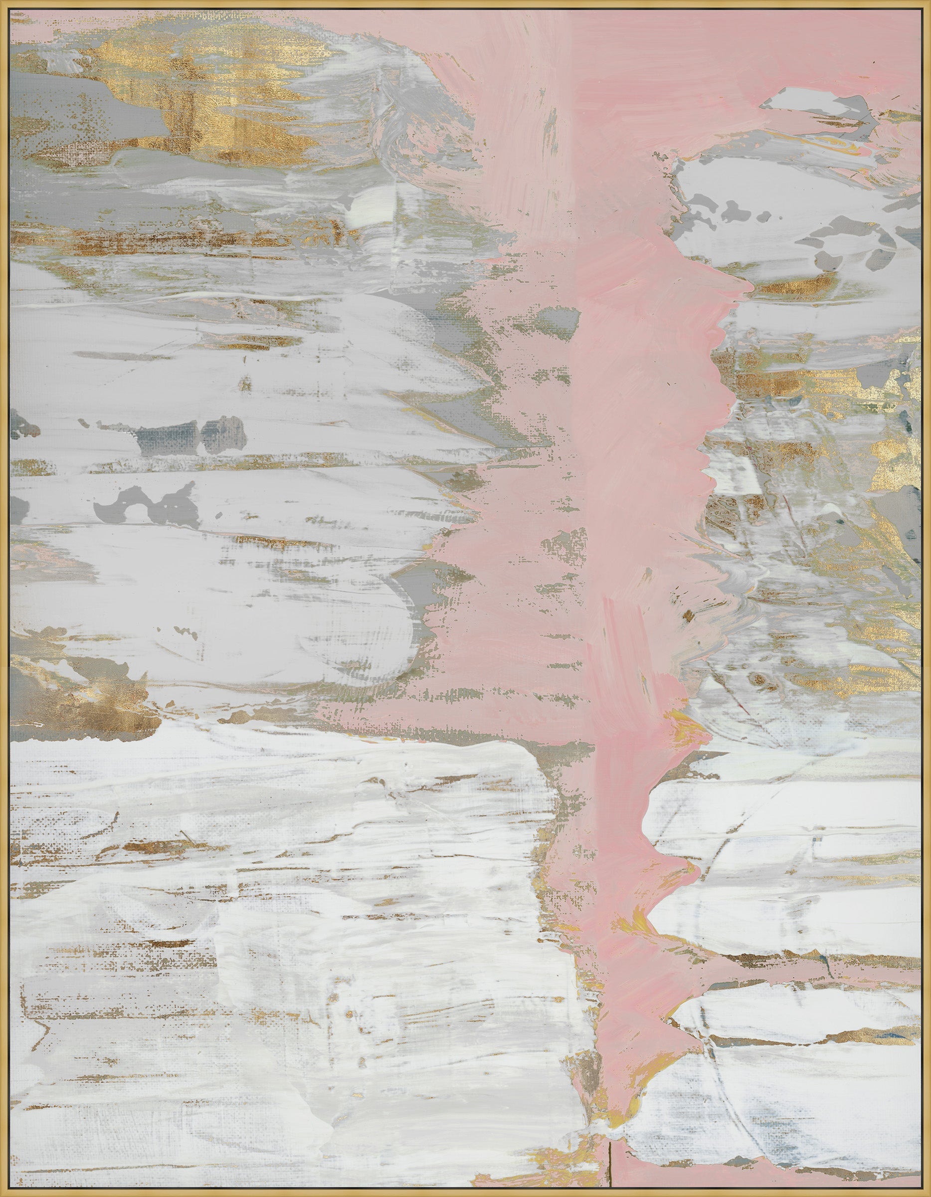 Pink Past II on Canvas