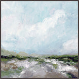 Clouds Over Tranquil Lands on Canvas Grande