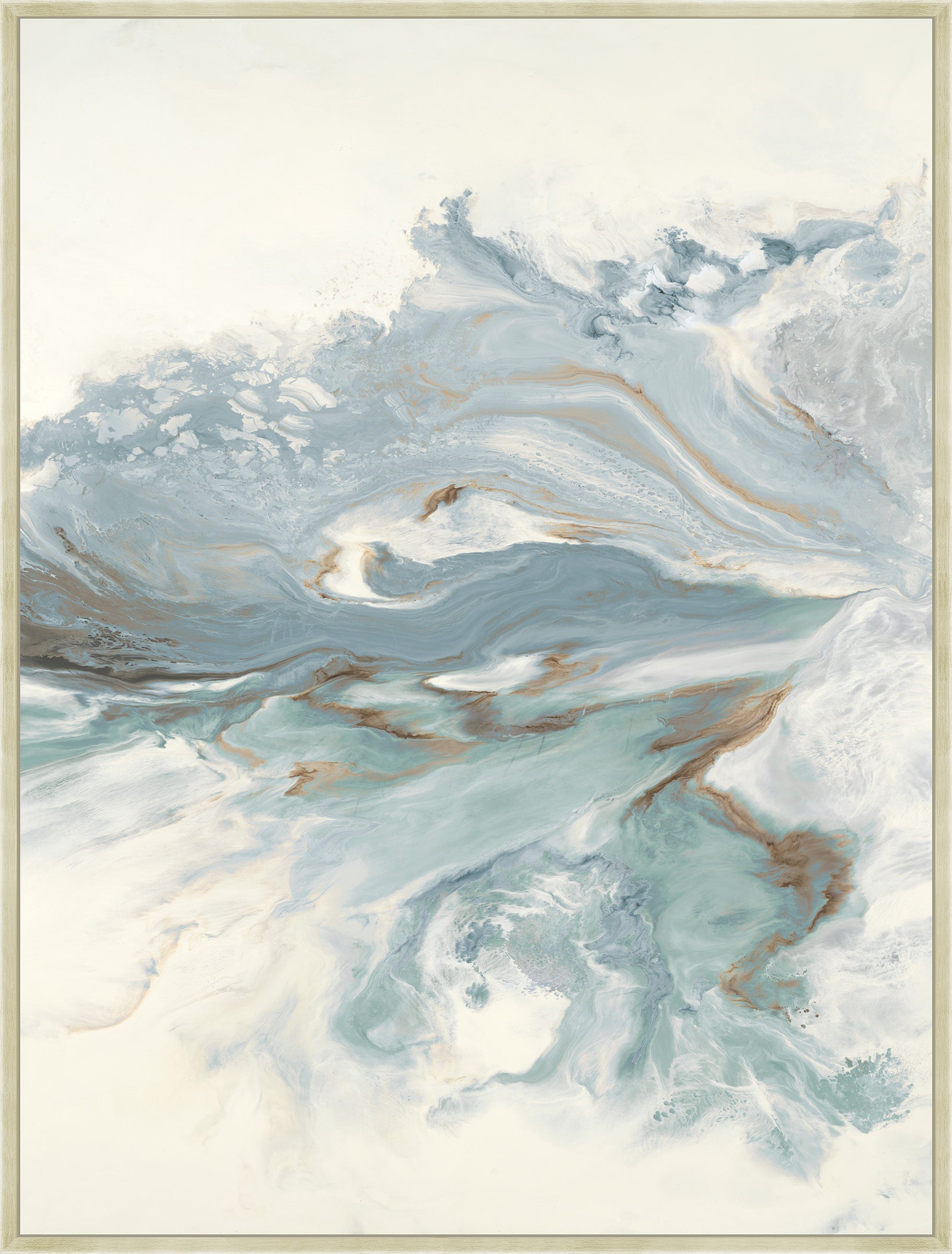 Cascading I on Canvas