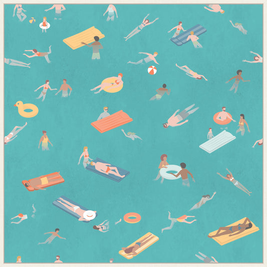 Afloat IV on Canvas