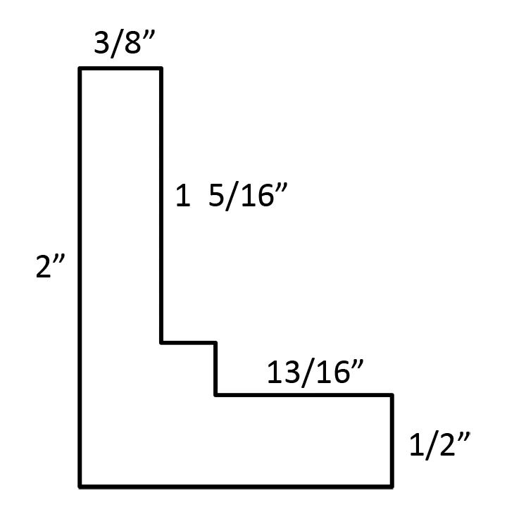 Moulding dimensions