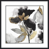 Black Petals Gold Leaves II