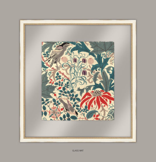 Birds and Flowers Textile II