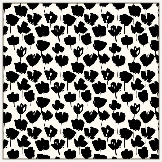 Ebony Blossoms I (Canvas)