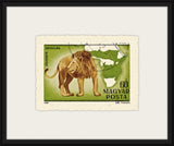 African Cat Stamp I