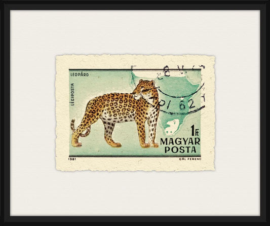African Cat Stamp II