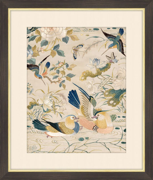 Embroidered Birds III