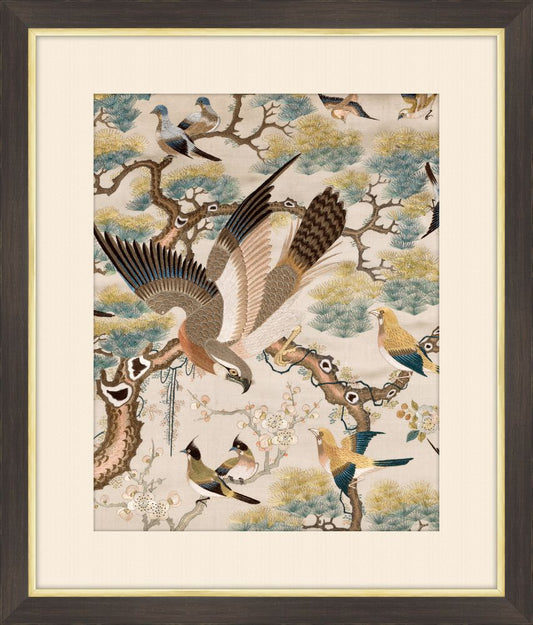 Embroidered Birds VI
