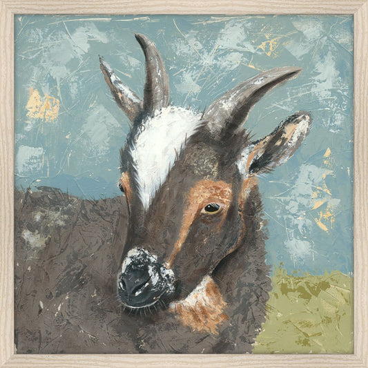 Farm life - Brown Goat