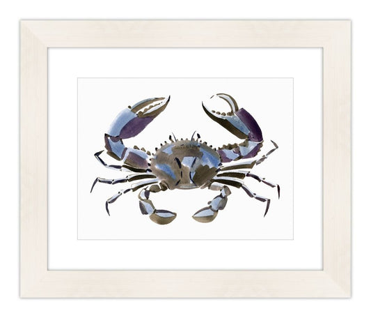 Watercolor Blue Crab