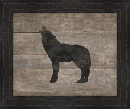 Wild Wolf in Black