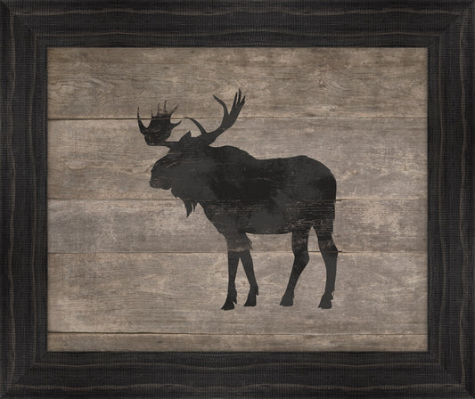 Wild Moose in Black