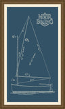 Sail Boat Turnabout II Blue