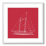 Sloop in Red I