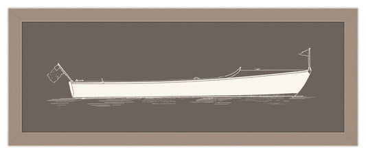 Long Boat II in Cappuccino Reverse
