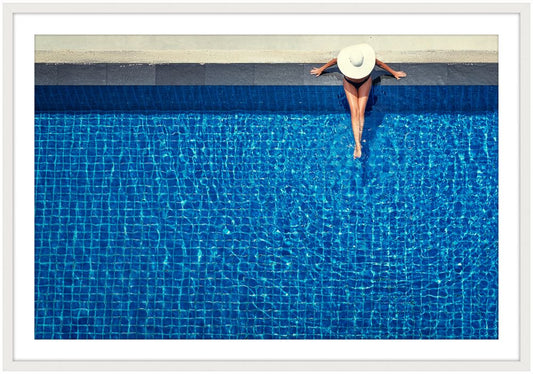 Lady in the White Hat