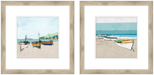 Three Boats, Set of 2