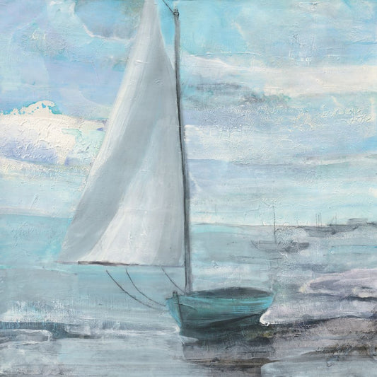 Silver Sail Boxed Canvas