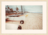 Sailboats on the Beach