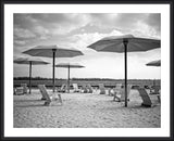 Beach Chairs and Umbrellas