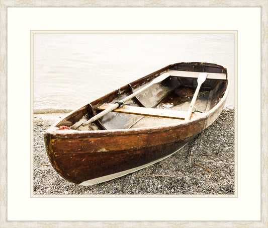 Old Boat on the Pebbles