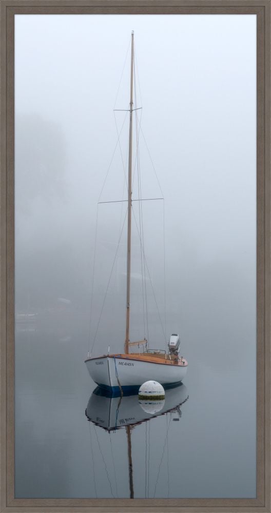 Schooner in the Mist