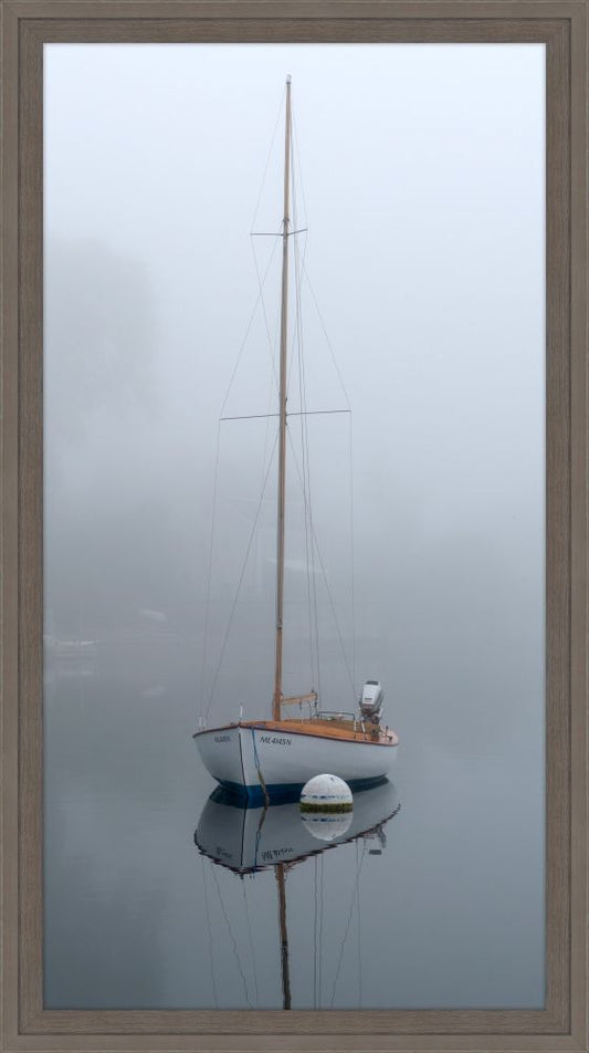 Schooner in the Mist Petite