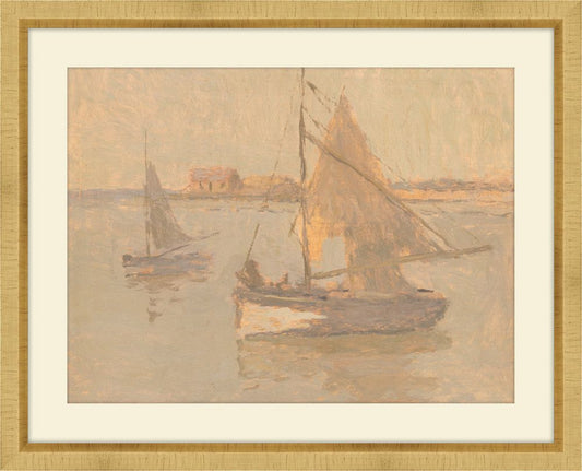 Honfleur Fishing Boats no. 1, Frank Edwin Scott