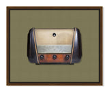 Vintage Radio in Green III