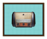 Vintage Radio in Blue III