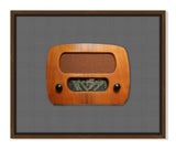 Vintage Radio in Gray V