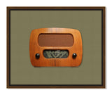 Vintage Radio in Green V