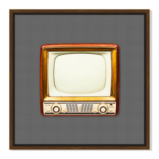 Vintage TV in Gray