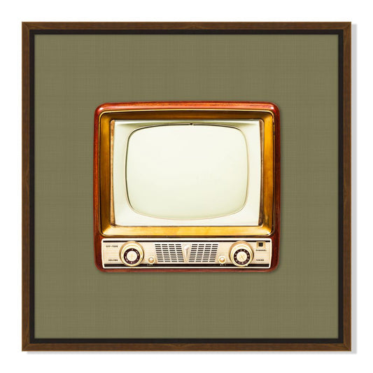 Vintage TV in Green