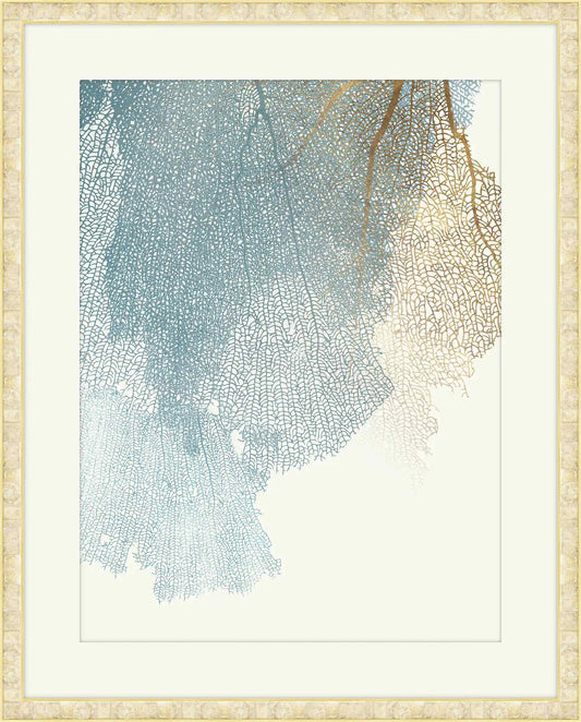 Delicate Branches Against White W Gold Perla I