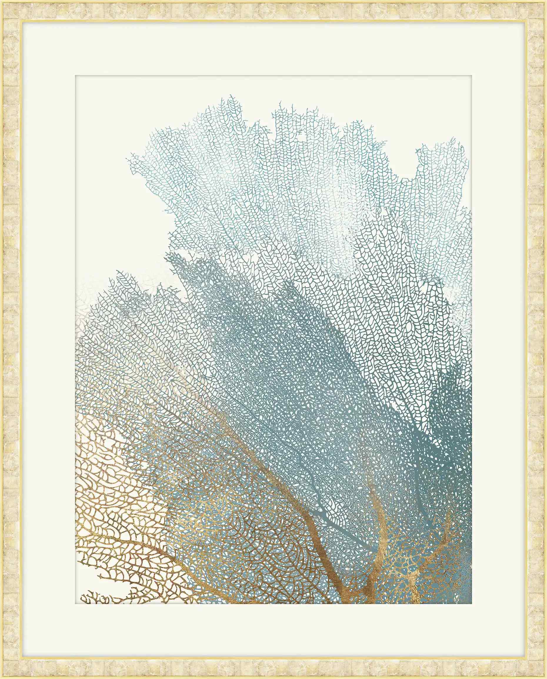 Delicate Branches Against White W Gold Perla Ii
