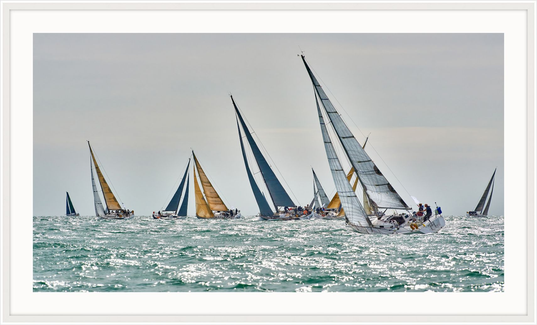 Yachting In The Sea