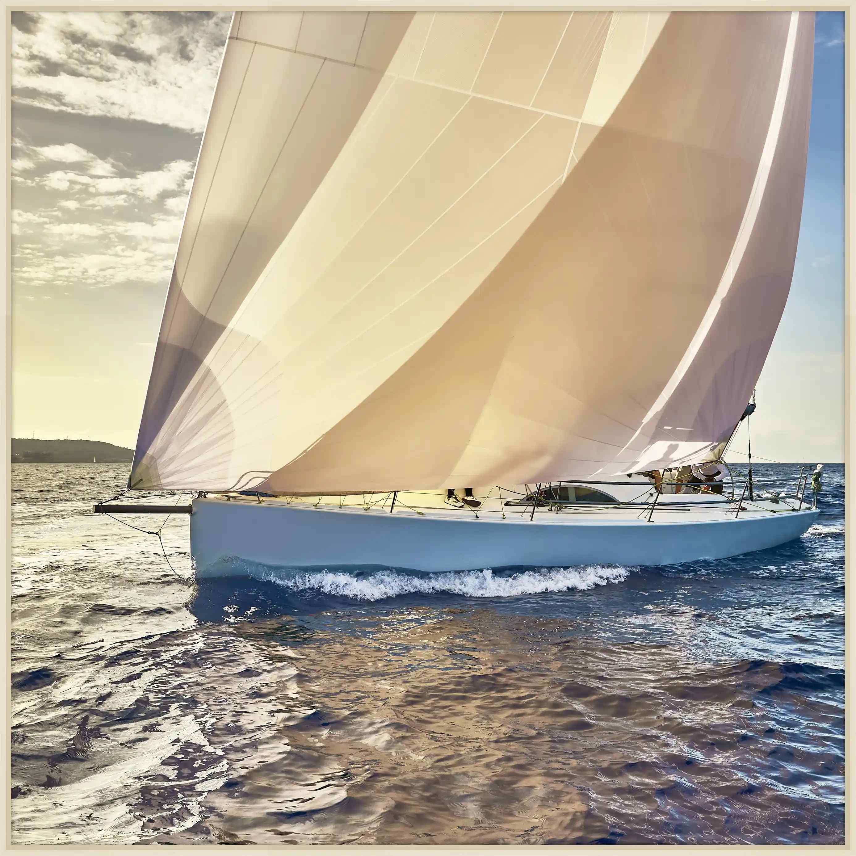 Under Sail At The Regatta