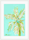 Tall Aqua Palm